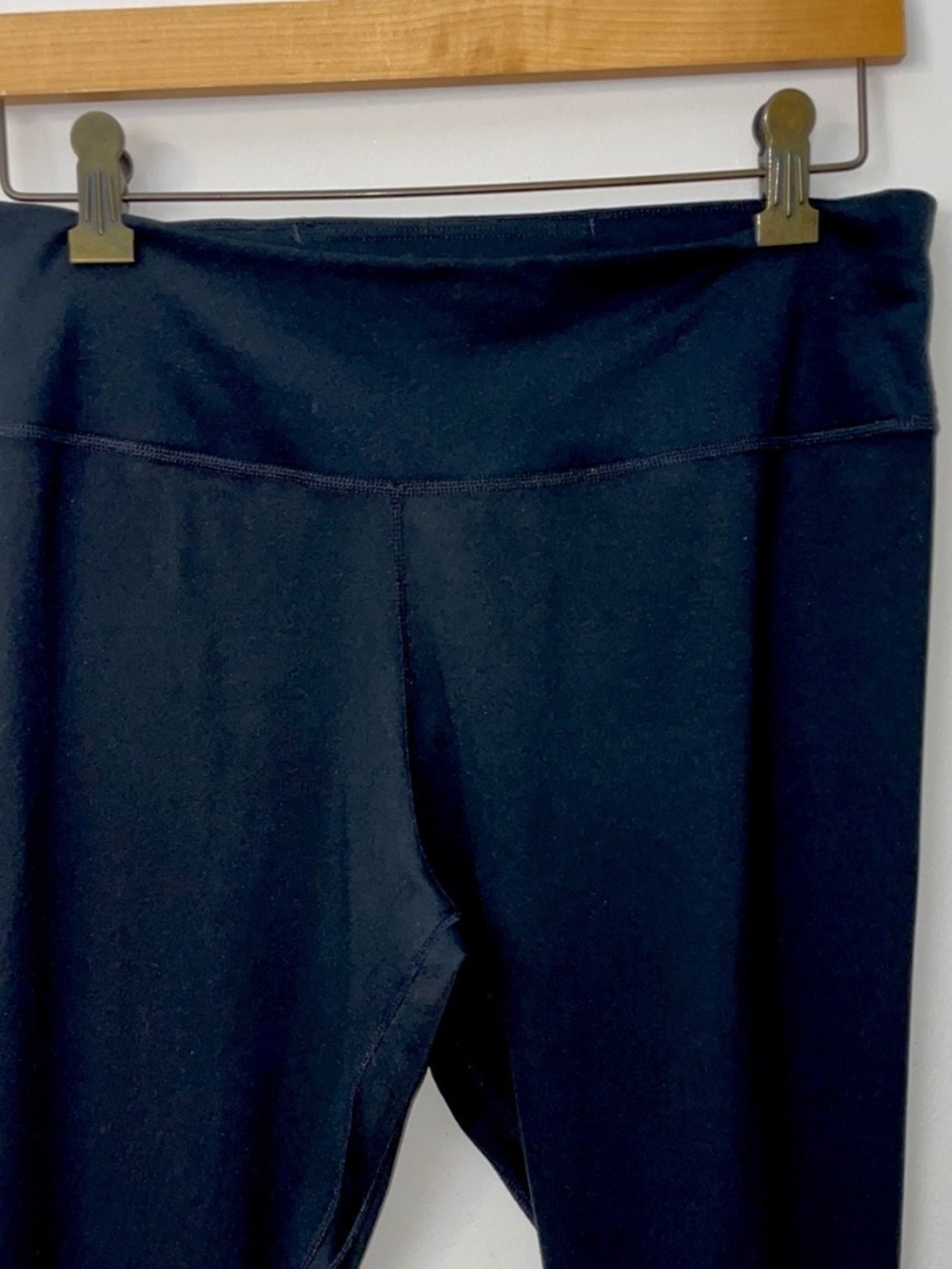 Nike Dri-FIT Womens Black High Waisted Athletic Leggings with Pockets Size XL - Picture 2 of 8